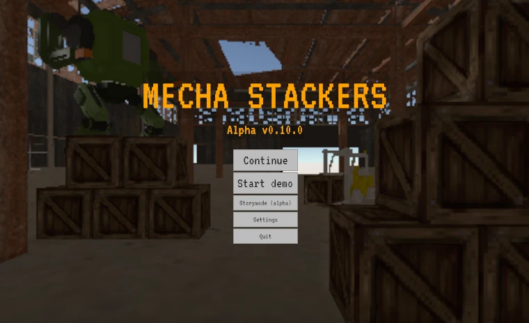 Mecha Stackers project screenshot